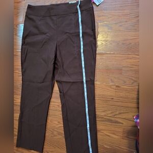 Brown pants Kim rogers tummy control